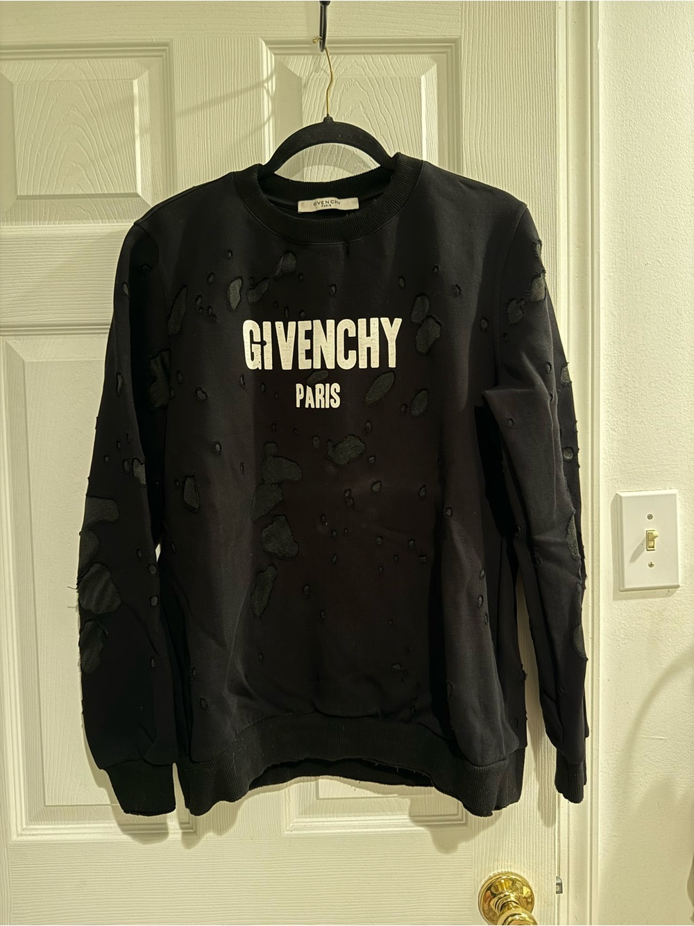 Givenchy Sweatshirt Distressed